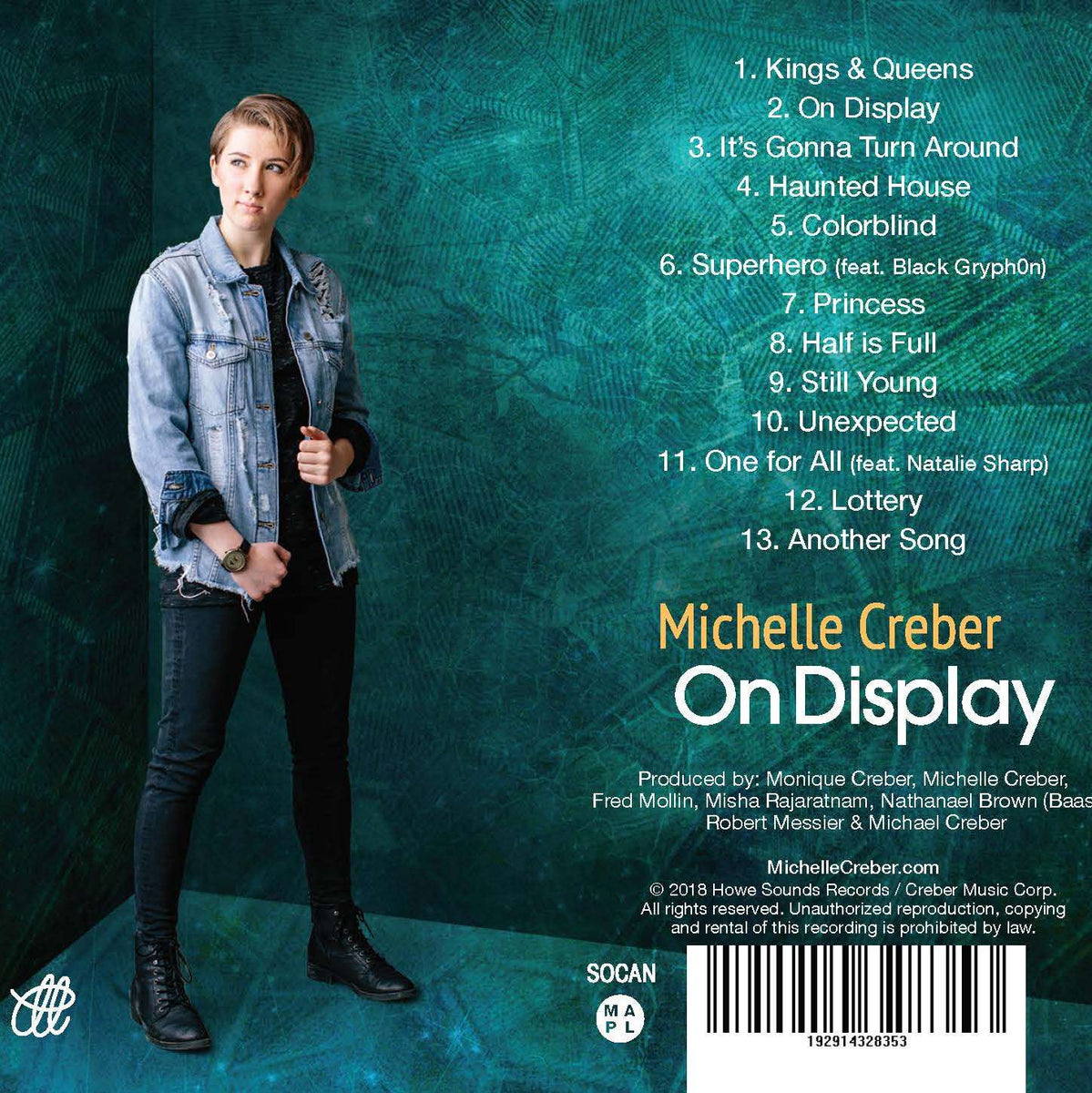 Album On Display Music & Merch