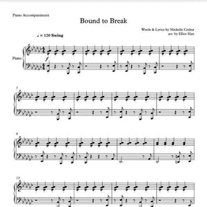 Sheet Music & MIDI - BOUND TO BREAK