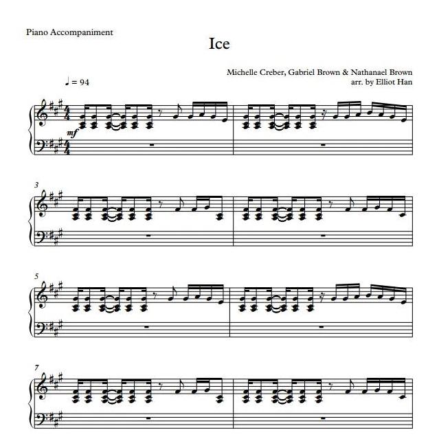 Sheet Music & MIDI - ICE