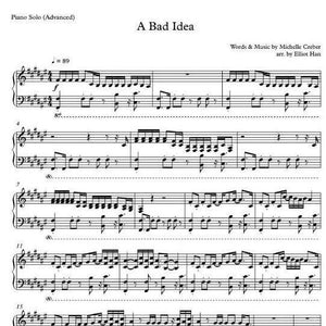 Sheet Music & MIDI - A BAD IDEA